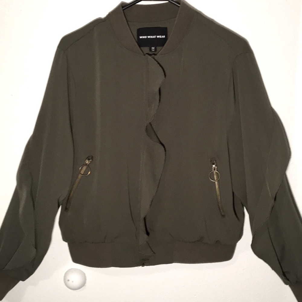 Ruffle Jacket